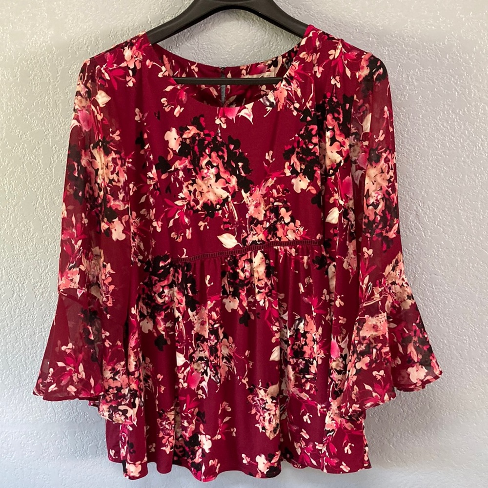 Dressbarn DB Established 1962 boho blouse 3X